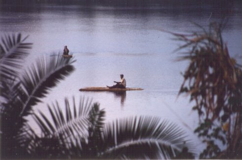 Fishing on the Crater Lakes