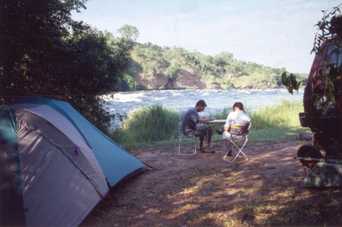 Camping at Murchison.