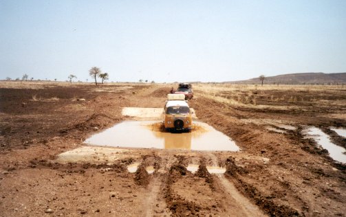 The start of the mud in Southern Sudan