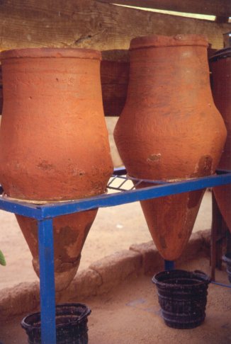 Water coolers - Sudanese style.