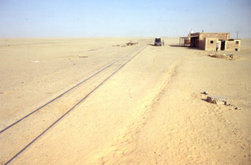 Three hundred and sixty nine kilometers of railway line.