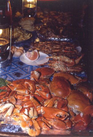 Seafood galore