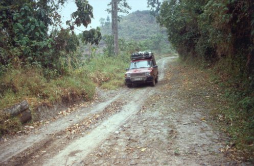 Hard road to Bwindi